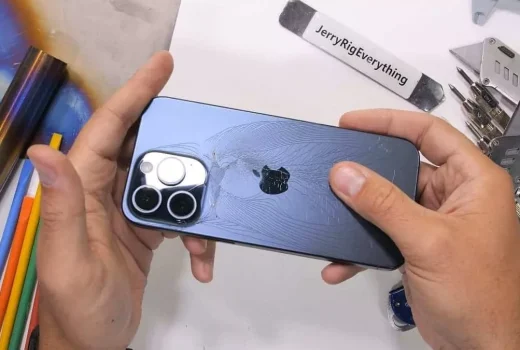 تست مقاومت آیفون 15 پرو مکس + ویدیو