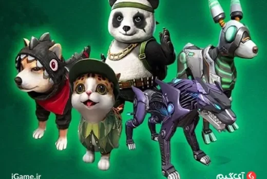 محبوب ترین حیوانات بازی فری فایر