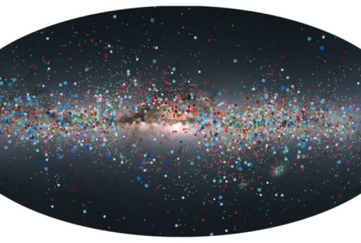 تلسکوپ گایا نیم میلیون ستاره جدید و 15 هزار سیارک را کشف کرد
