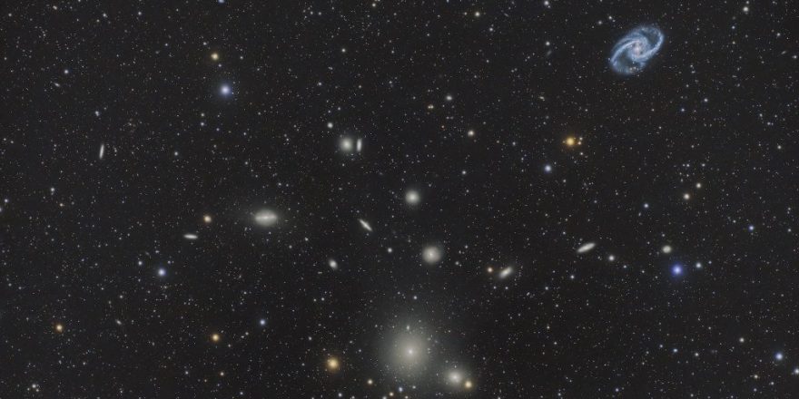 تصویر روز ناسا: خوشه کهکشانی کوره