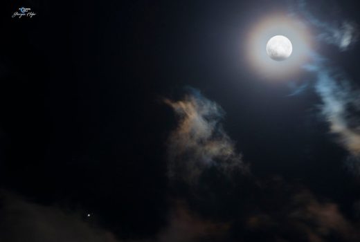 تصویر روز ناسا: مشتری در کنار مهتاب