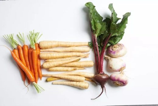 زردک، هویج و شلغم