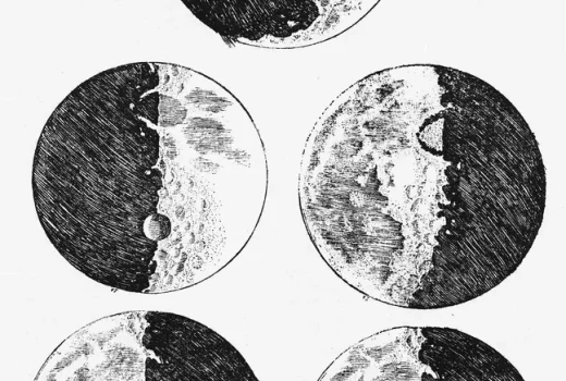 گالیله برای اولین‌بار ماه را توسط تلسکوپ خود رصد کرد