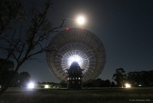 تصویر روز ناسا: اودیسیوس و دیش تلسکوپ