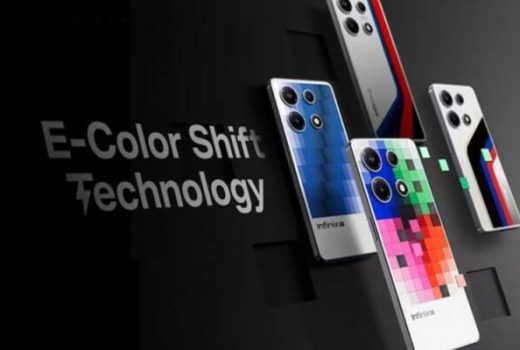 فناوری E-Color اینفینیکس امکان تغییر رنگ پنل پشتی گوشی را فراهم می‌کند