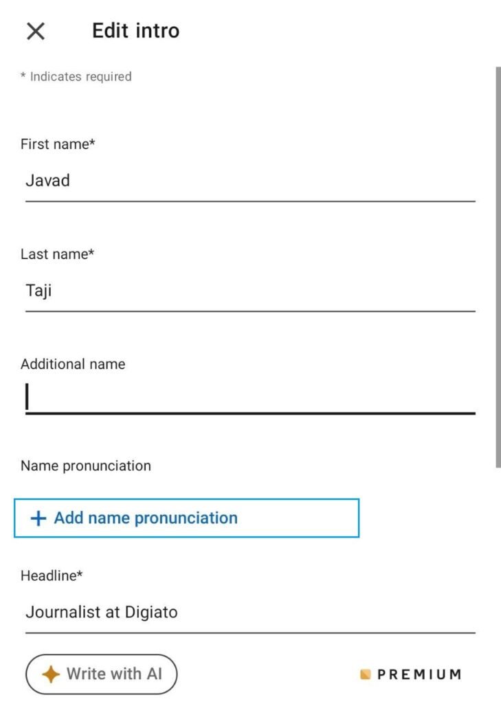 1715277467 165 آموزش ساخت پروفایل حرفه ای لینکدین سیاه پوش