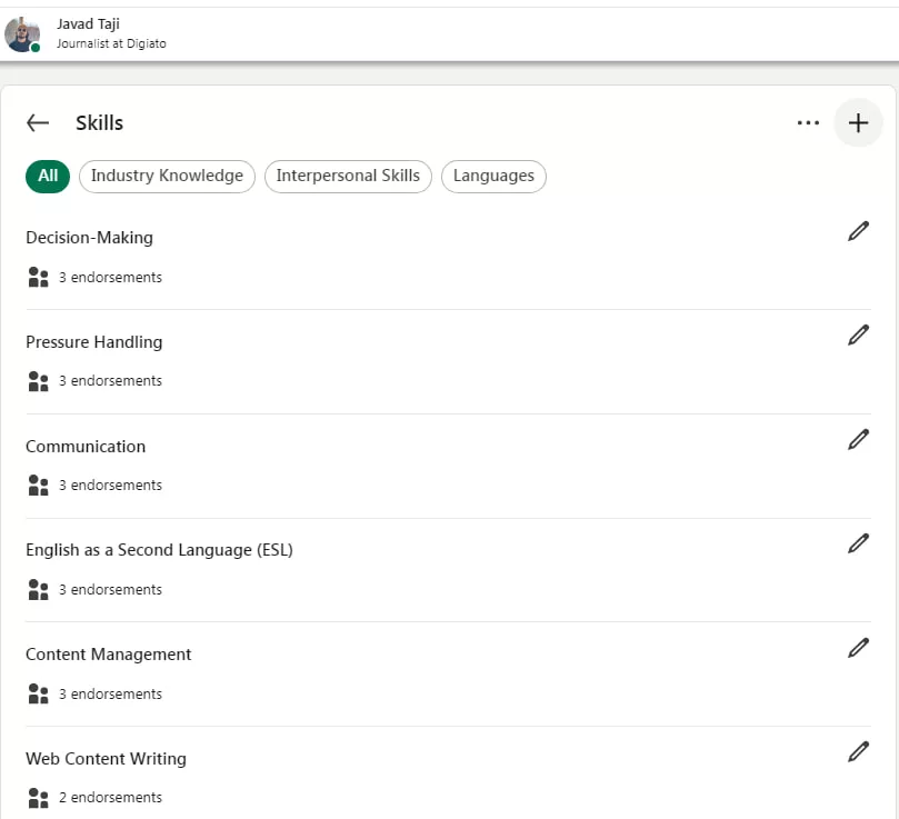 1715277467 637 آموزش ساخت پروفایل حرفه ای لینکدین سیاه پوش.webp