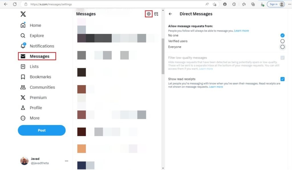1716599302 462 دایرکت ایکس کجاست؟ آموزش کامل ارسال مطلب خصوصی در