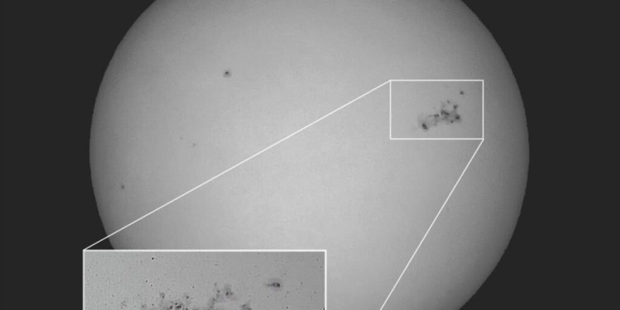 تصویر روز ناسا: AR 3664، گروه لکه‌های غول‌پیکر