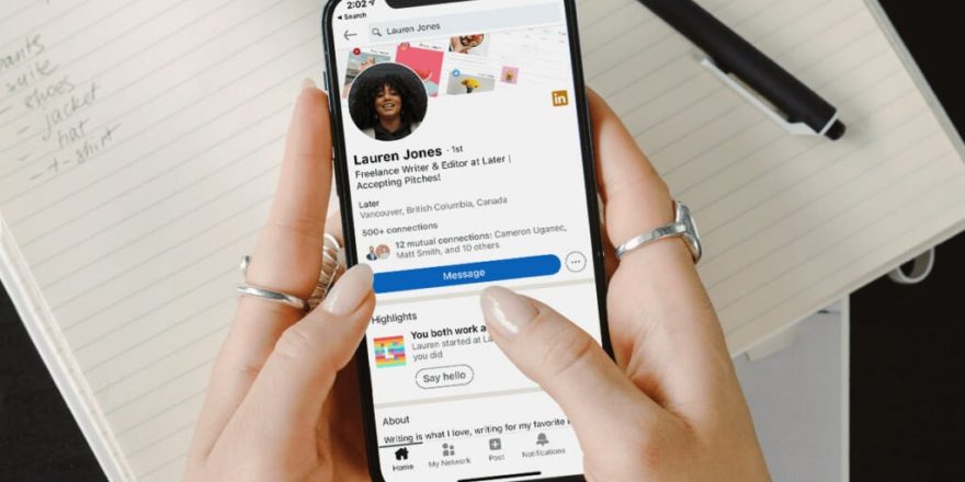 آموزش ساخت پروفایل حرفه ای لینکدین