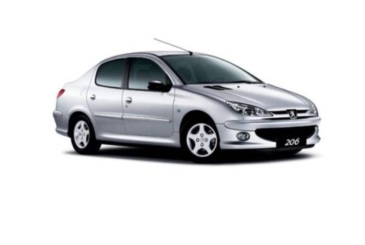 قیمت قطعات بدنه 206 ایساکو رنگ فابریک چقدر است؟