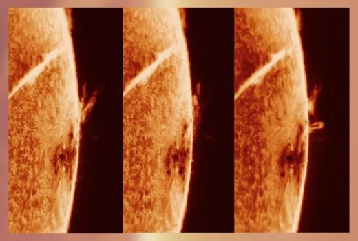 عکاس نجومی لکه‌های خورشید را با جزئیات بی‌نظیر به ثبت رساند