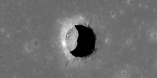 غار کشف شده در ماه می تواند پناهگاه فضانوردان در آینده باشد
