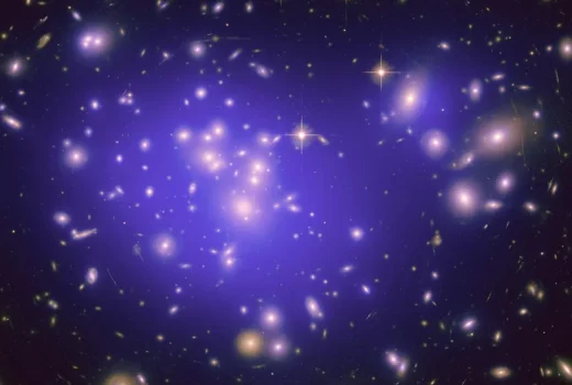 برخورد خوشه های کهکشانی، آشکارساز ماده تاریک