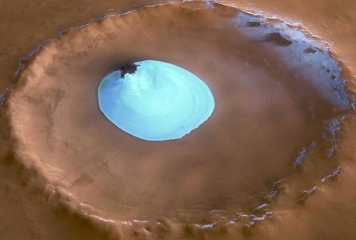 مخزن عظیم آب مایع در سیاره سرخ امید به کشف حیات را افزایش داد