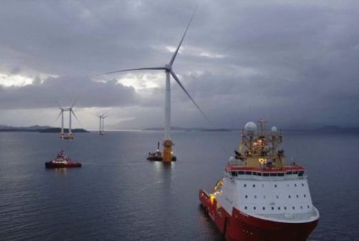 موفقیت چشمگیر نخستین مزرعه بادی شناور جهان