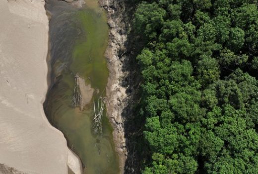 خشکسالی بی‌سابقه رودخانه آمازون را تهدید می‌کند