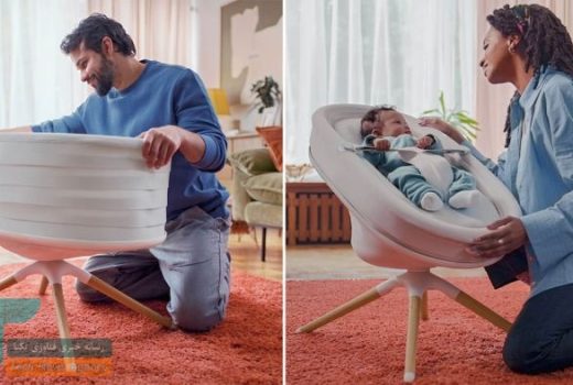 رونمایی از گهواره هوشمند Rise در نمایشگاه ces 2025