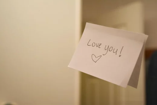 یادداشت دوستت دارم