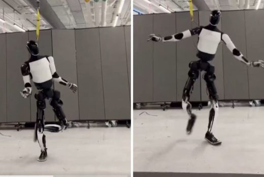 رقص ربات اپتیموس