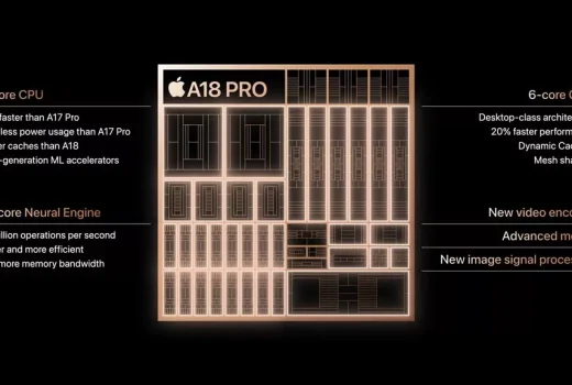 طراحی تراشه A18 پرو