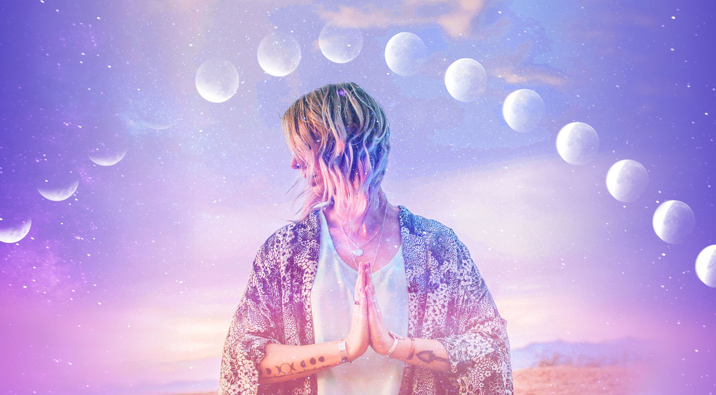 مراحل کامل شدن ماه و شکرگزاری