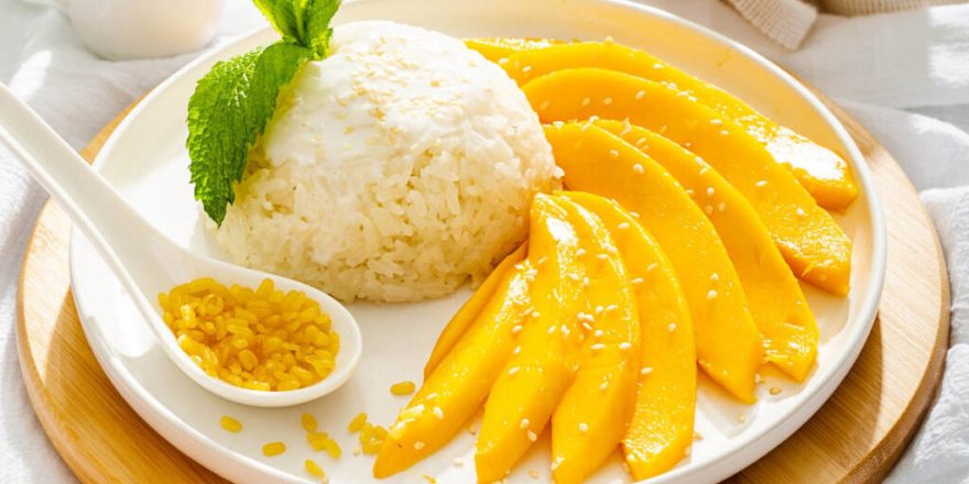 برنج چسبناک انبه