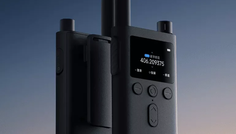 واکی‌تاکی دیجیتال شیائومی با صفحه نمایش رنگی