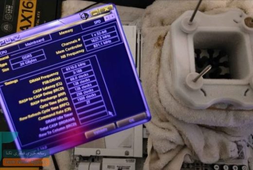 مادربرد Z890 Aorus Tachyon Ice: گیگابایت به رکورد جدید اورکلاک حافظه DDR5 دست یافت