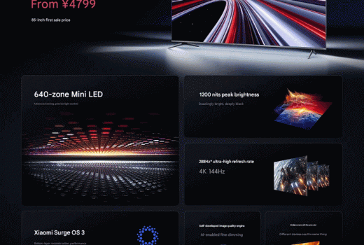 مشخصات تلویزیون Redmi TV X 2026 شیائومی