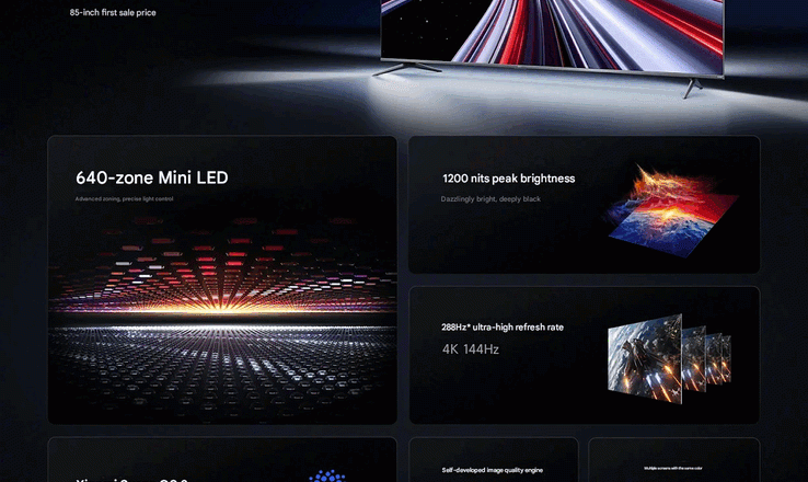 مشخصات تلویزیون Redmi TV X 2026 شیائومی