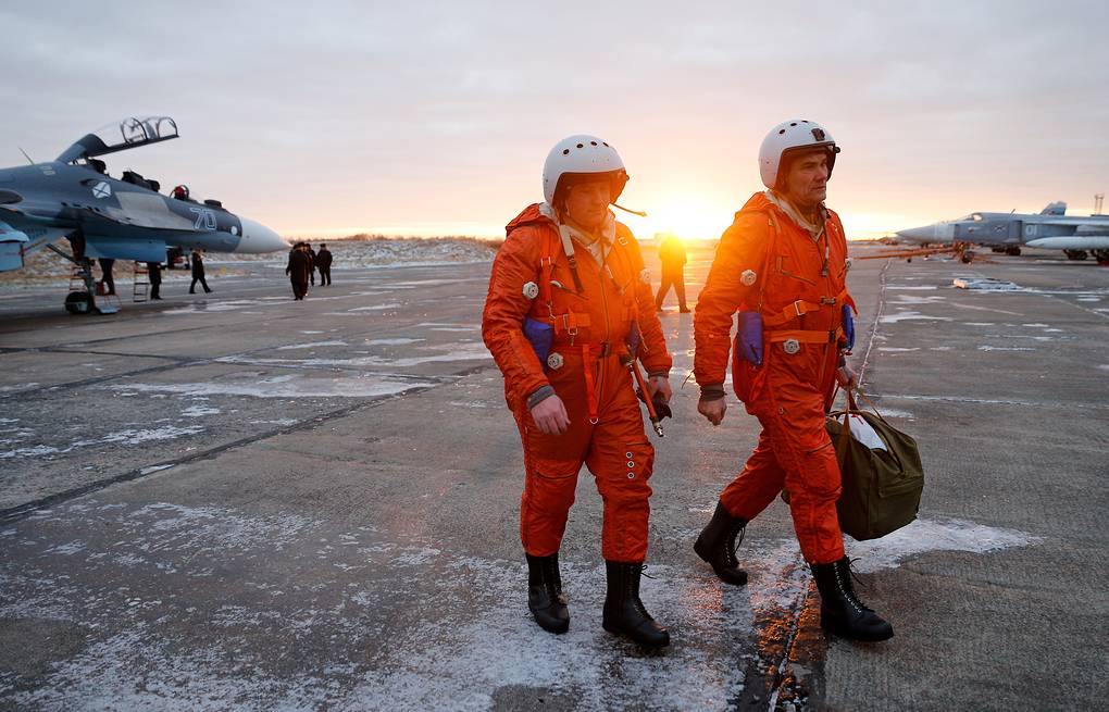 خلبانان روسی