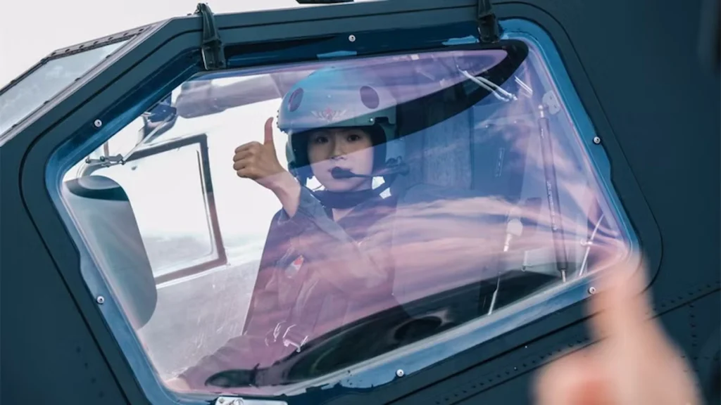 خلبان زن چینی