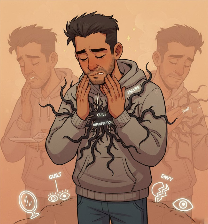 1762106920 967 چرا از پیروزی دیگران غمگین می‌شویم؟ سیاه پوش